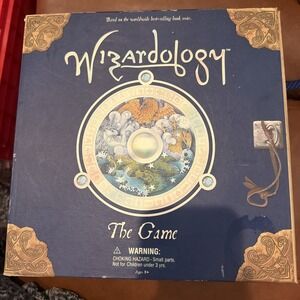 Sababa Wizardology The Game Board Game Fantasy Wizards Book Box Used 2007